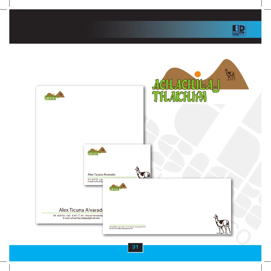 Identidad corporativa — turismo andino