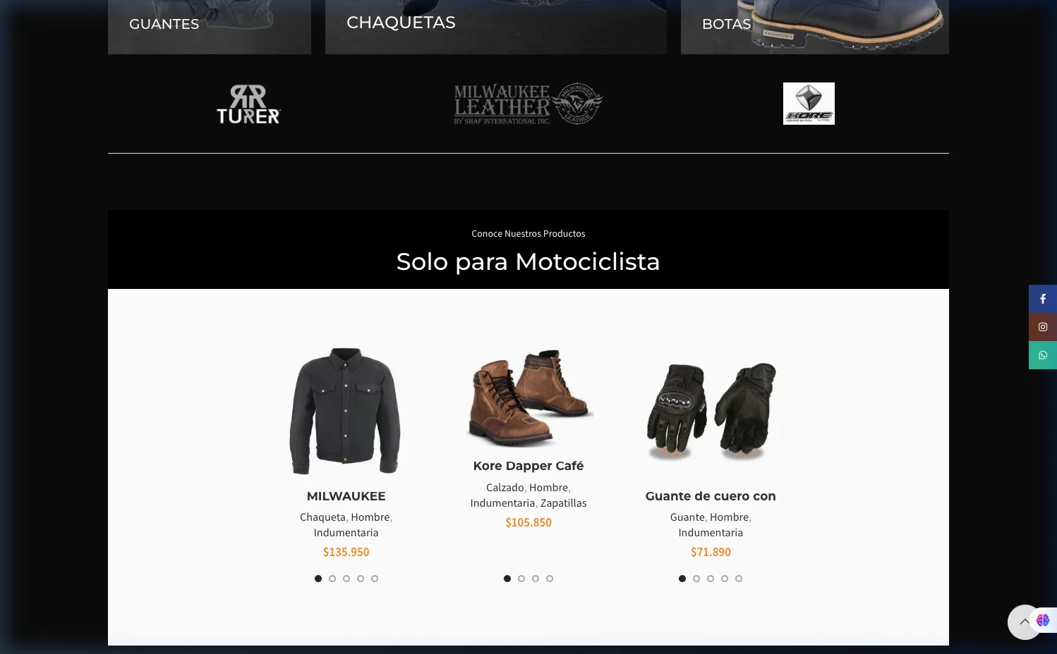 Cefe's Garage — Marcas