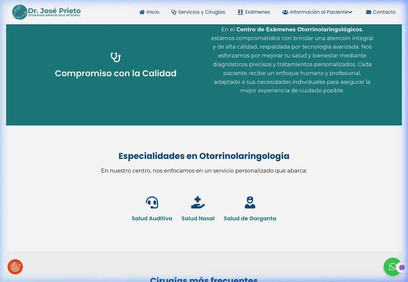 Dr. Prieto — Equipo